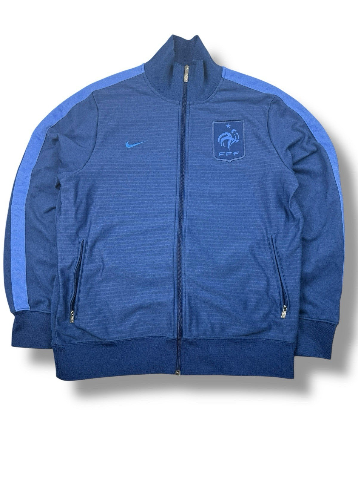 Frankreich Nike Track Jacket – Dunkelblau – Größe L (Label XL)