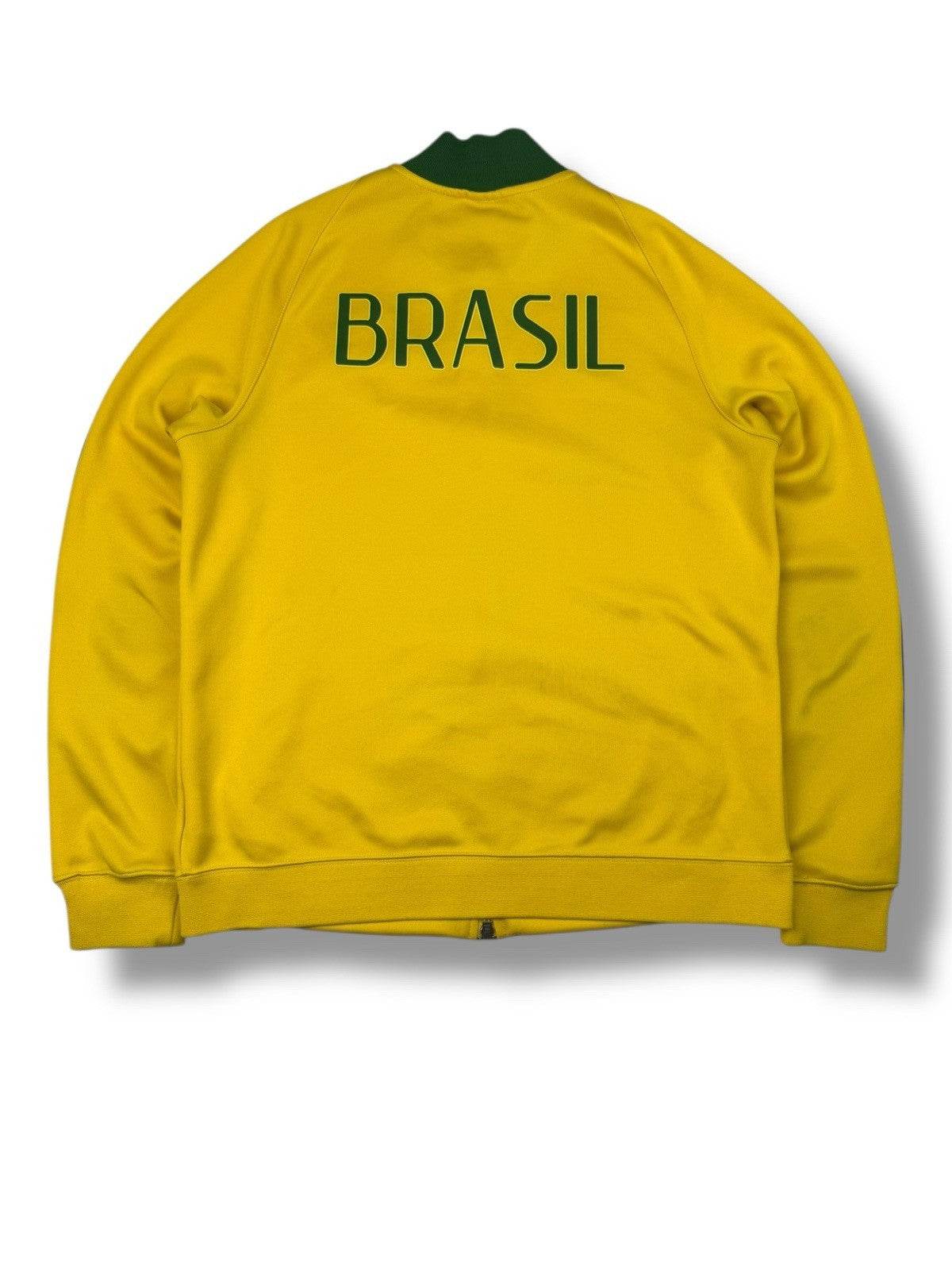 Nike Track Jacket – Brasilien – Gelb/Grün – Größe L – Neu