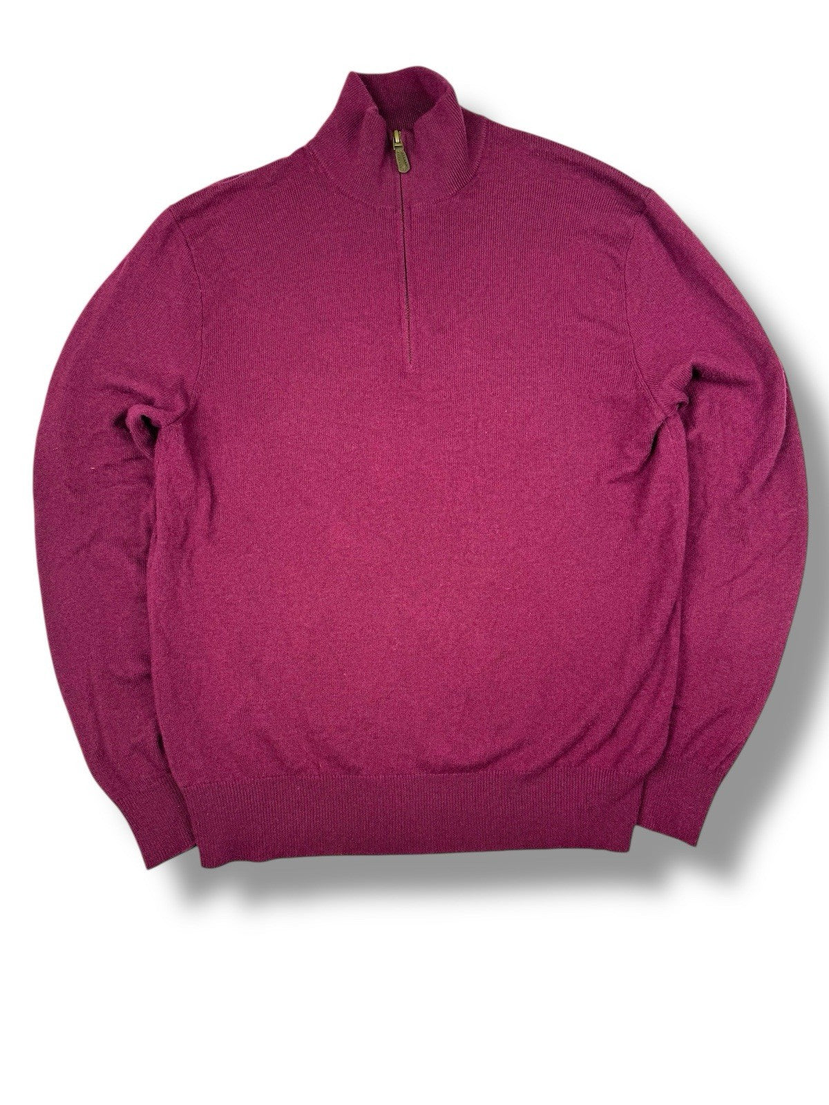 Ralph Lauren Quarter Zip – Rot – Größe M (eng anliegend Bei L)