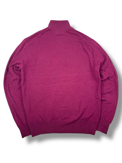 Ralph Lauren Quarter Zip – Rot – Größe M (eng anliegend Bei L)