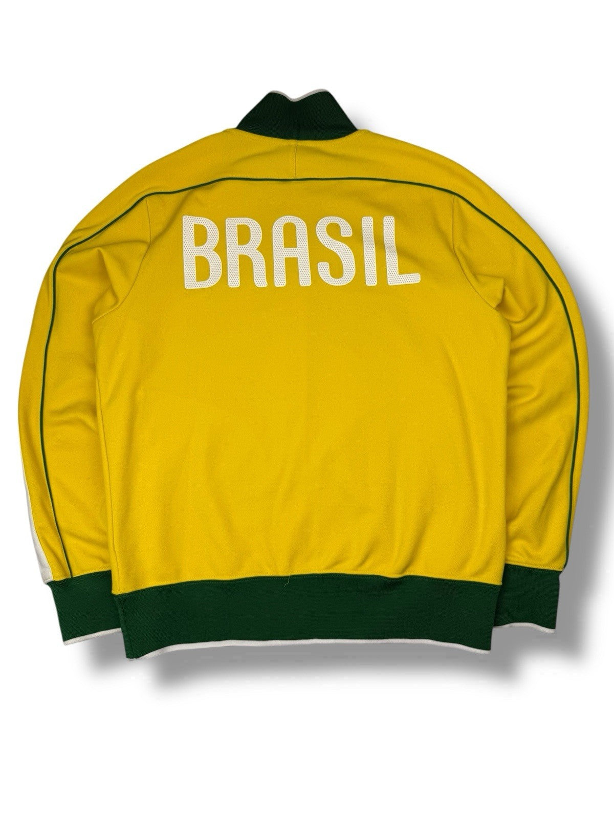 Nike Track Jacket – Brasilien – Gelb/Weiß – Größe M