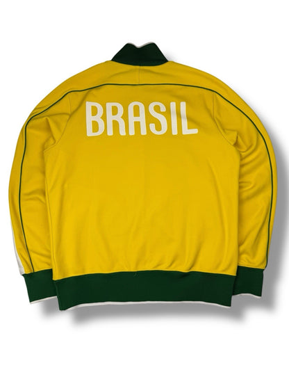 Nike Track Jacket – Brasilien – Gelb/Weiß – Größe M