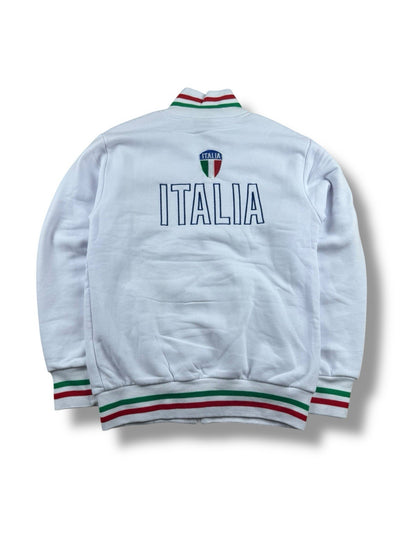 Italia Zip-Jacke – Weiß – Herren XS / Damen S