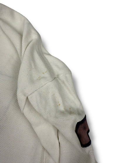 Ralph Lauren Polo – Frankreich Edition – Weiß – Größe M