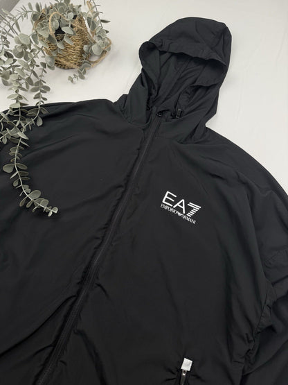 Emporio Armani – Original Track Jacket – Schwarz – Größe M