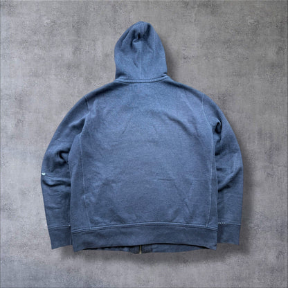 Ralph Lauren Zip-Hoodie – Grau – Herren L – Distressed Look & super soft