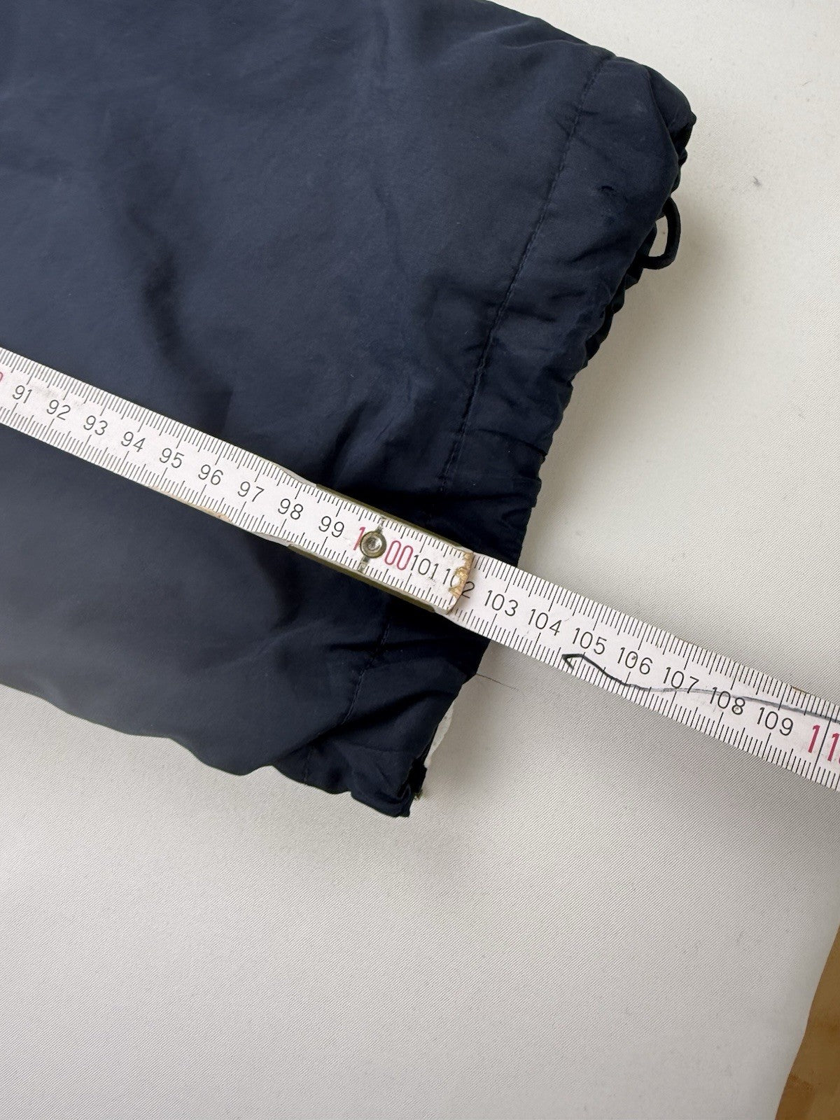 Nike – Vintage Track Pants – Dunkelblau/Schwarz – Größe M