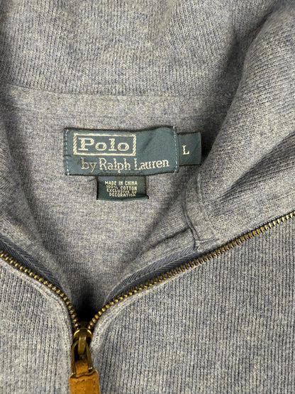 Ralph Lauren Sweater – Blau – Größe L – Feinstrick