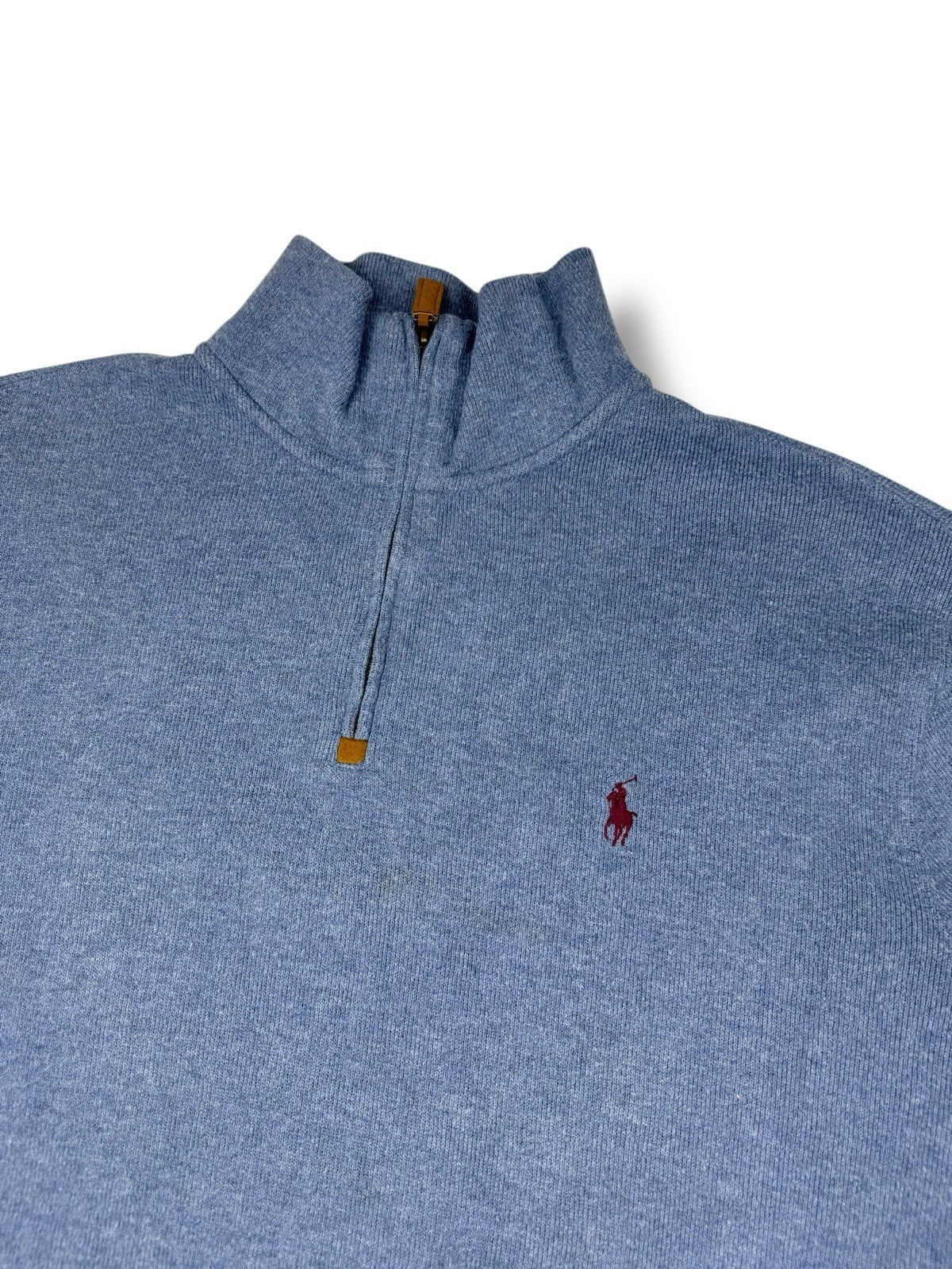 Ralph Lauren Sweater – Blau – Größe L – Feinstrick