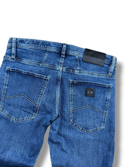Armani Exchange Jeans – Blau – Größe W31 – Skinny Fit