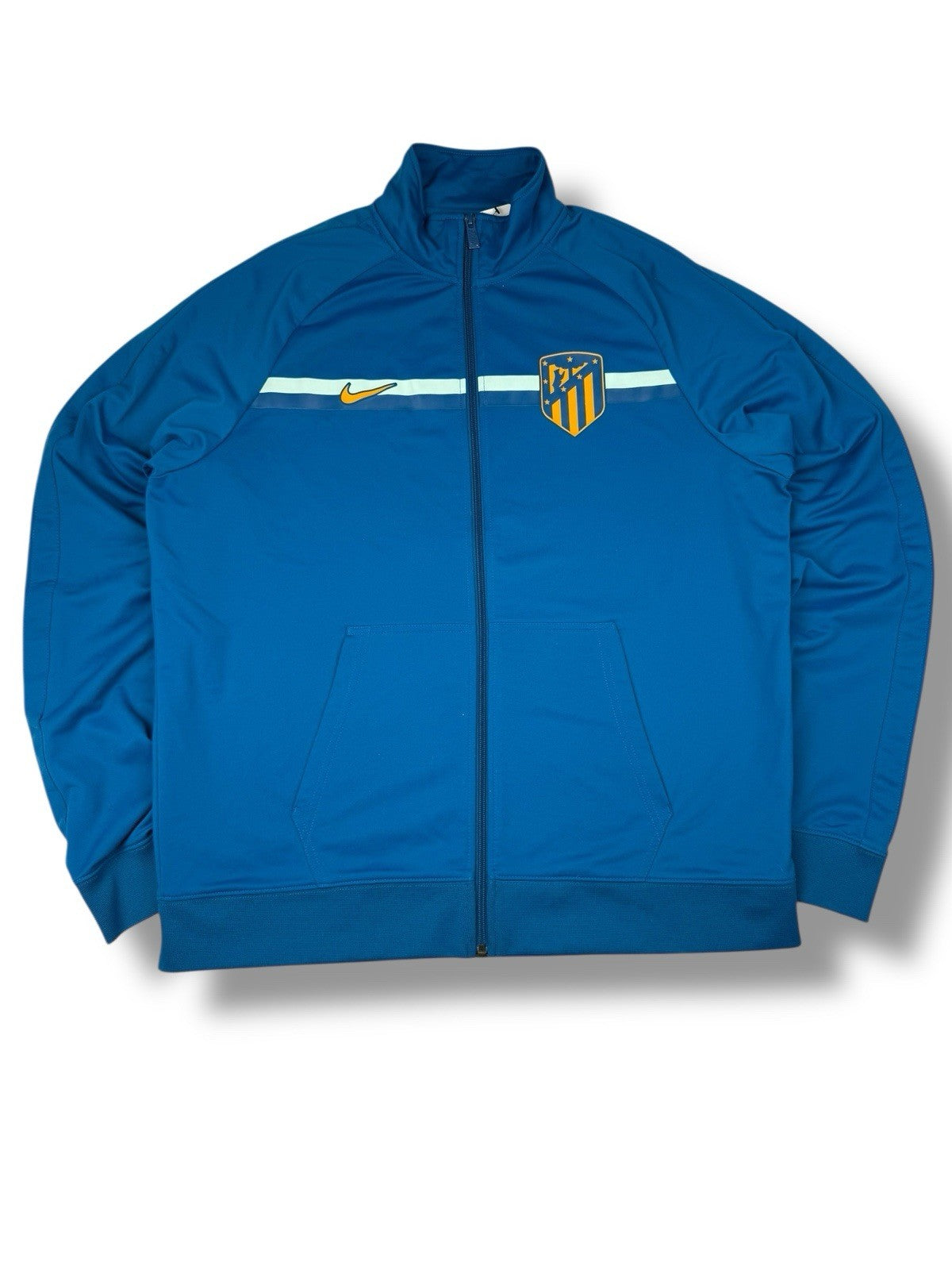 Atlético Madrid – Track Jacket – Blau/Rot – Größe XL – Nike (Vintage)