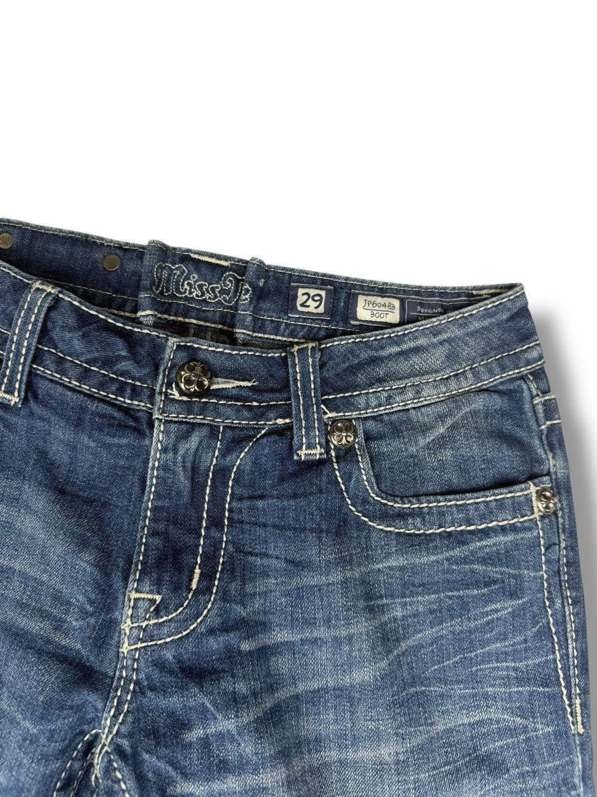 Miss Me Flared Jeans – Dunkelblau – Größe W29 (≈ EU 38)