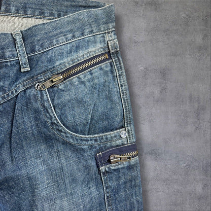 Dolce & Gabbana Vintage Jeans – Light Blue – Herren W34–35 – Baggy Fit 