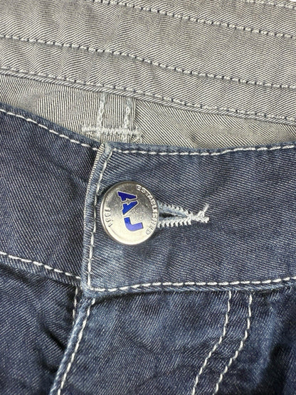 Armani Jeans – Blau mit besonderen Details – Größe W31