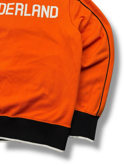 Nike Holland Track Jacket – Orange/Schwarz/Weiß – Größe M – Vintage