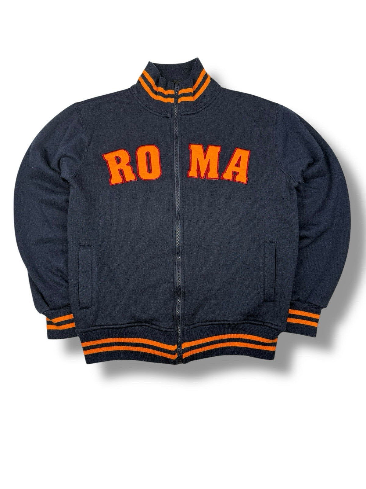 AS Roma Sweater – Schwarz / Orange – Größe S