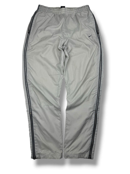 Nike Track Pants – Grau – Größe S – Vintage Open Leg
