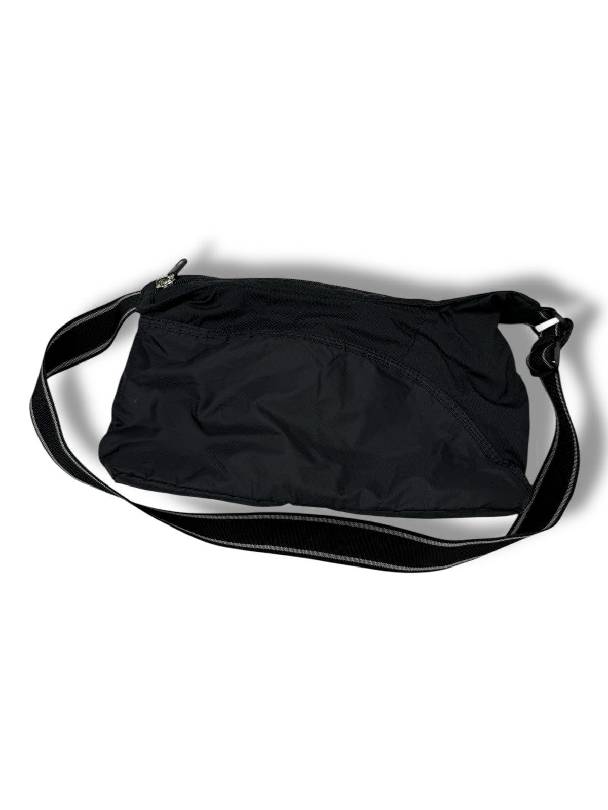 Nike Handtasche – Schwarz – Vintage – Gesticktes Logo