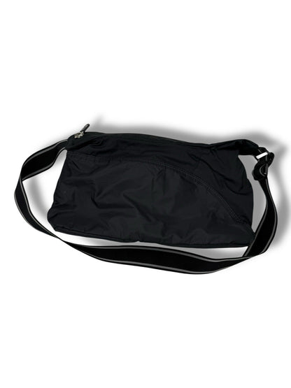 Nike Handtasche – Schwarz – Vintage – Gesticktes Logo