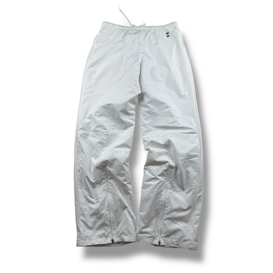 Nike Track Pants – Weiß – EU 38 (fällt wie Damen M) – Open Leg – Baggy Fit