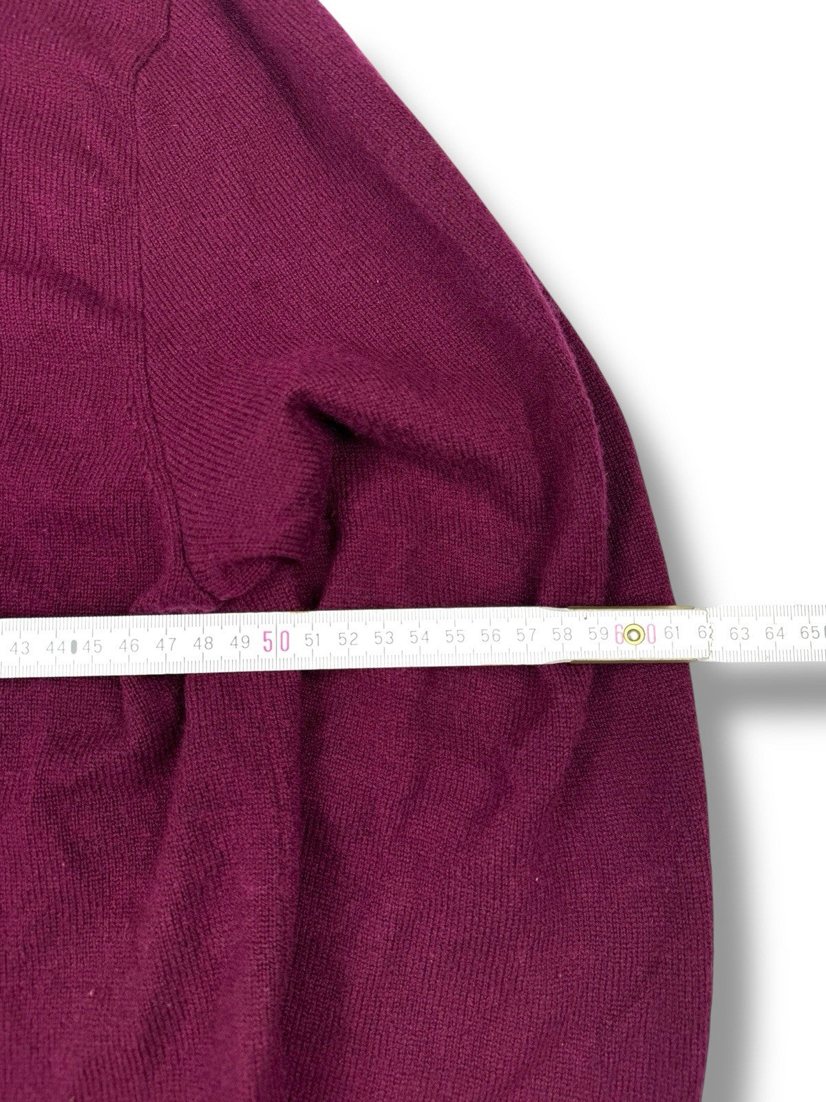 Ralph Lauren Quarter Zip – Rot – Größe M (eng anliegend Bei L)