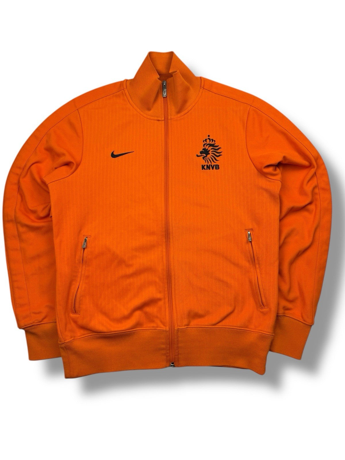 Nike Holland Track Jacket – Orange – Größe M – Vintage
