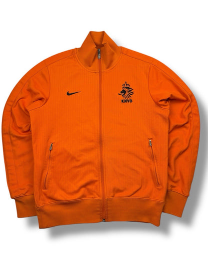 Nike Holland Track Jacket – Orange – Größe M – Vintage