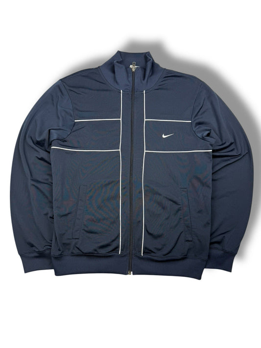 Nike Track Jacket – Schwarz – Größe S – Vintage