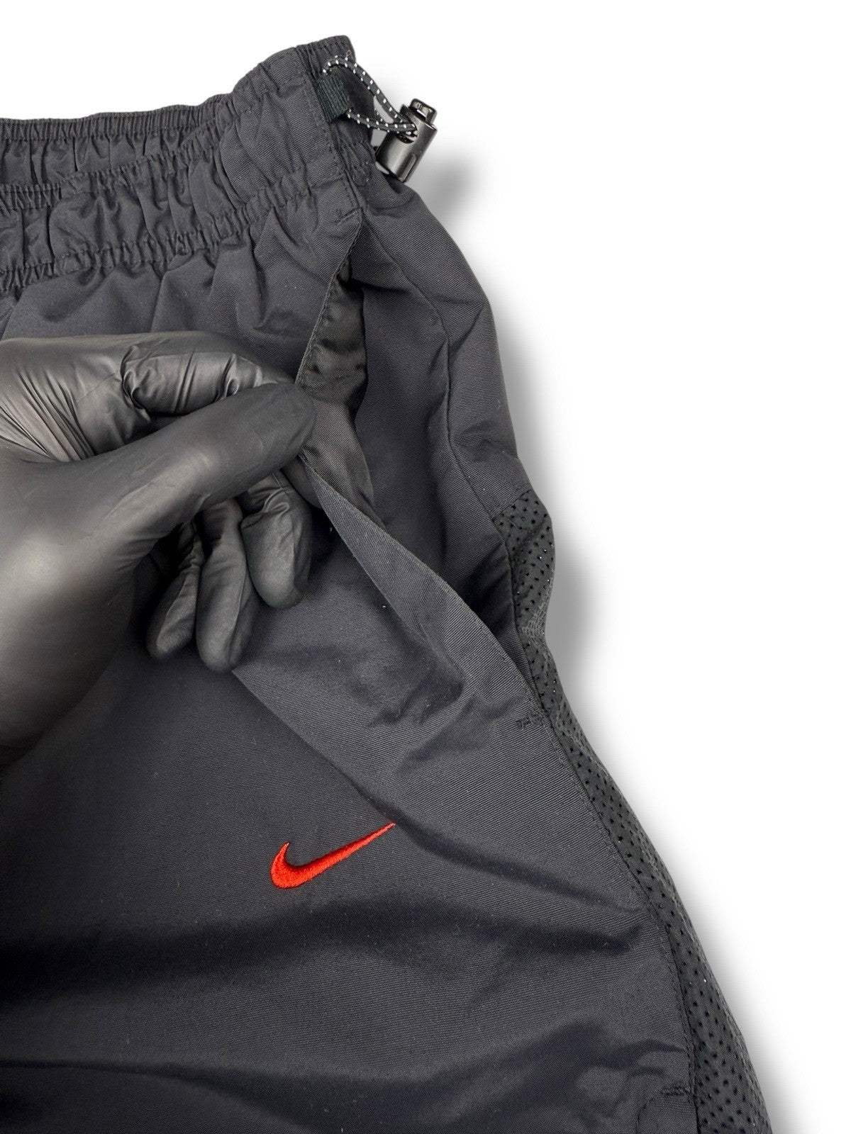 Nike Athletic Dept. Track Pants – Schwarz – Größe M – Open Leg