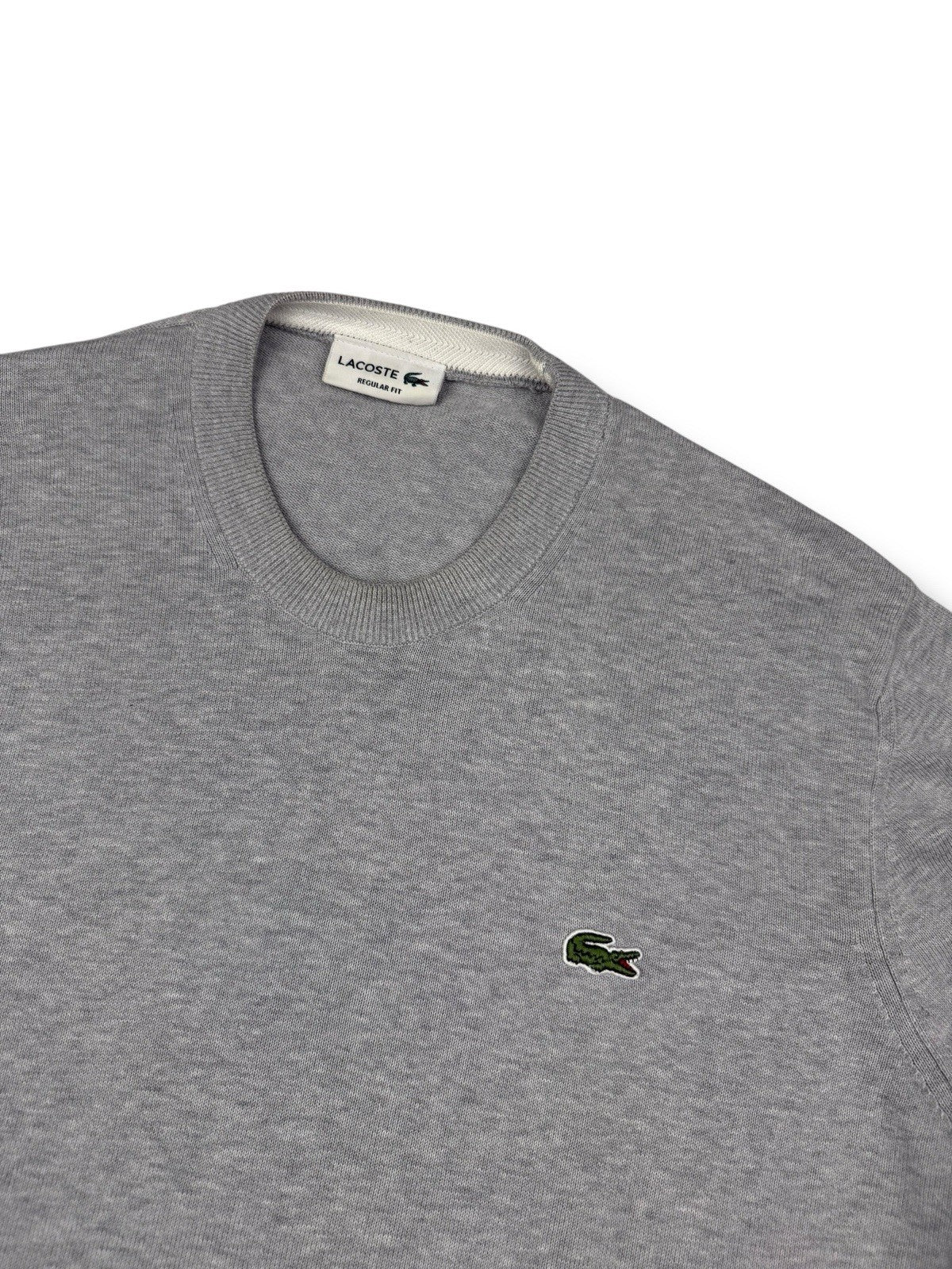 Lacoste Pullover Grau M Sweater