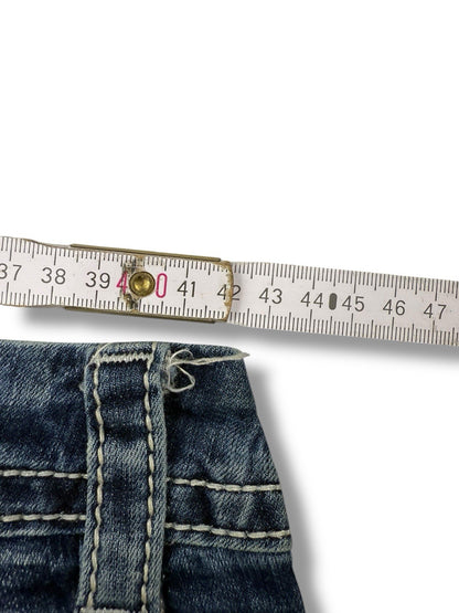 Miss Me Cropped Jeans – Blau – EU 38 