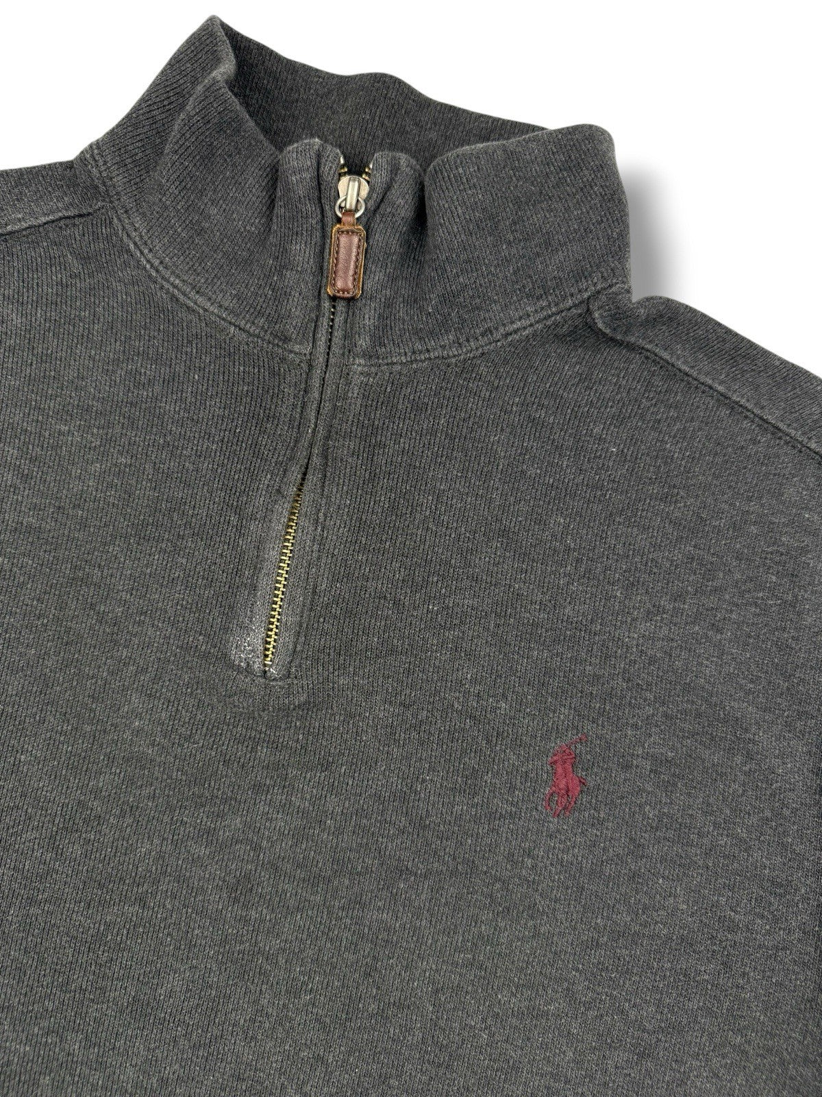 Ralph Lauren Quarter Zip – Grau – Größe L
