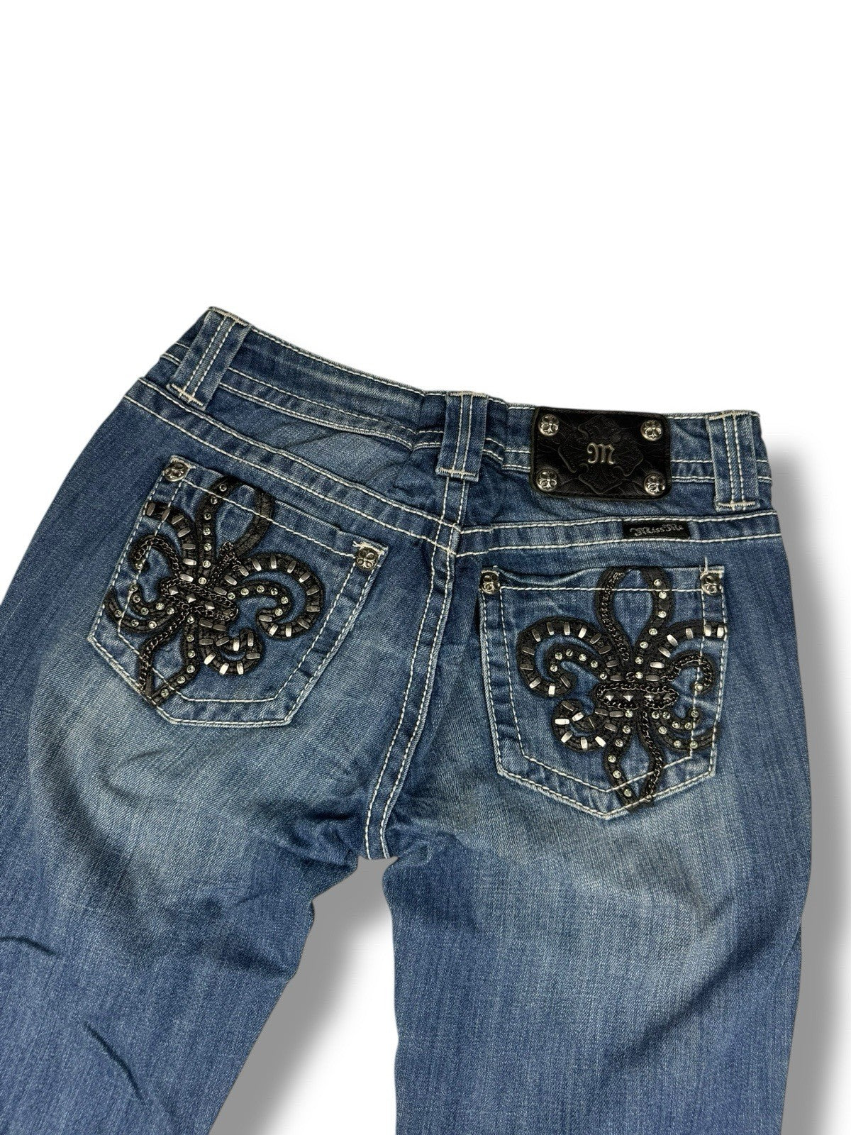 Miss Me Flared Jeans – Dunkelblau – Größe W29 (≈ EU 38)