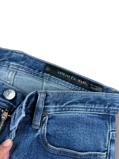 Armani Exchange Jeans – Blau – Größe W31 – Skinny Fit