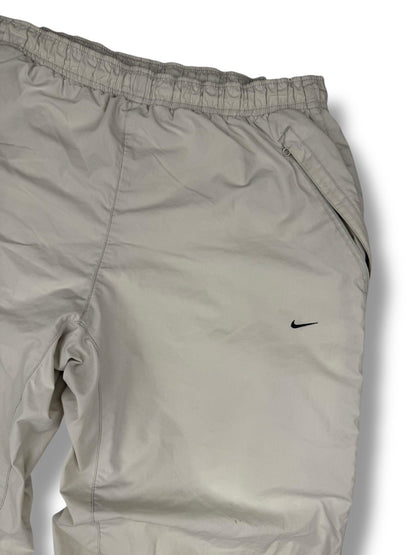 Nike Track Pants – Creme/Weiß – Vintage – Größe L