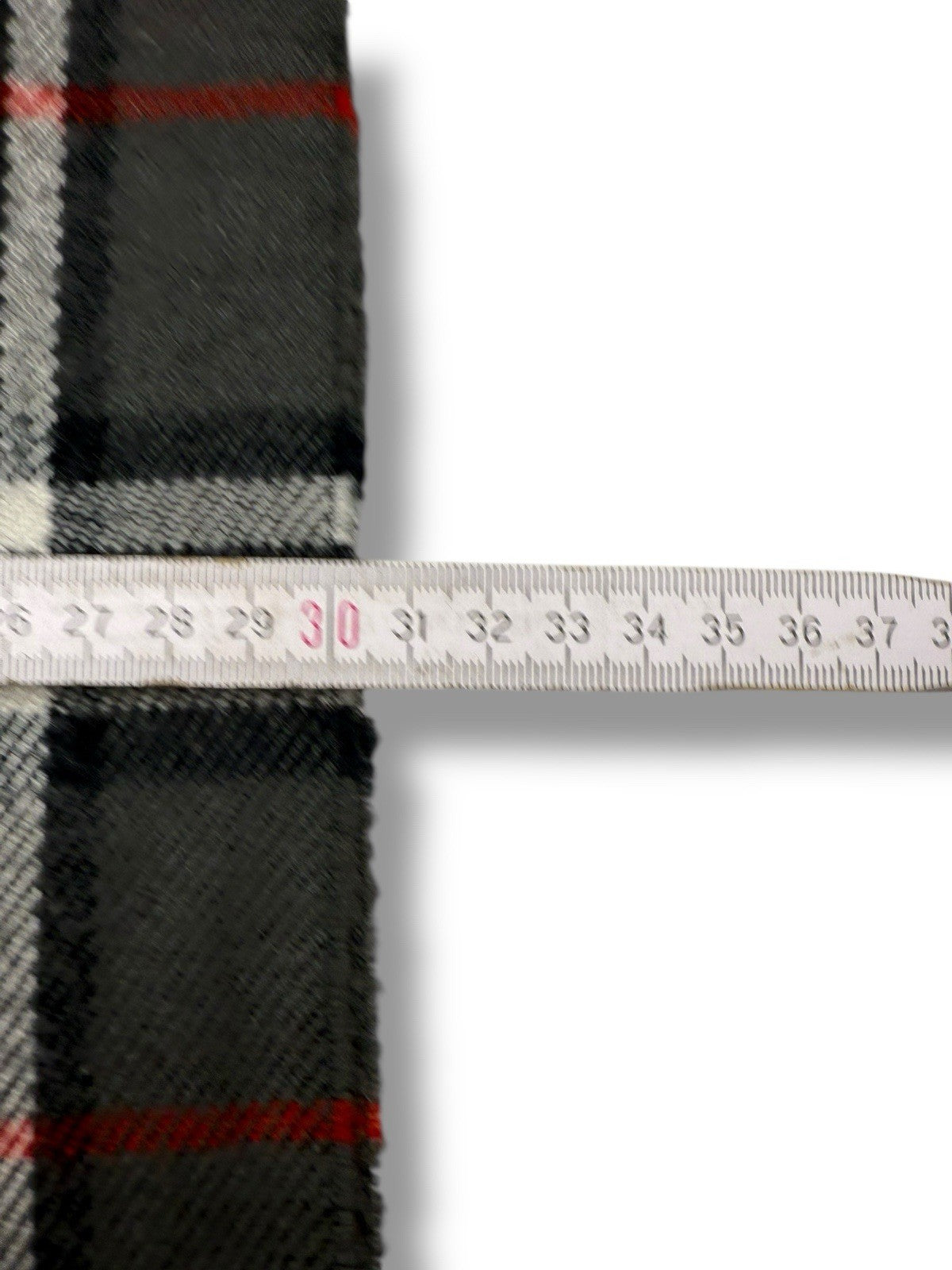 Burberry Schal – Grau – 100 % Lammwolle