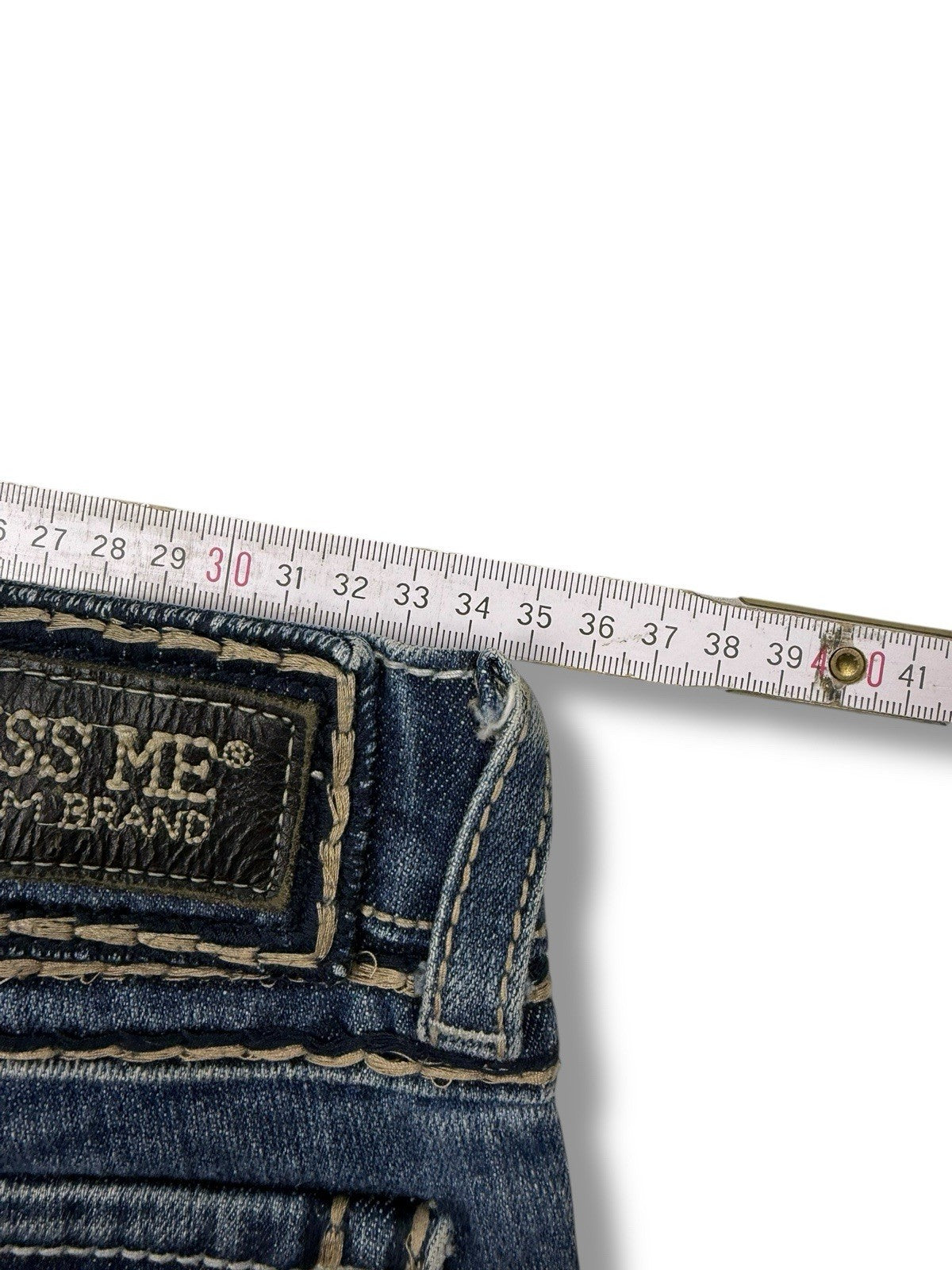 Miss Me Denim Brand Jeans – Blau – W26 / EU 36 – Flared Bootcut