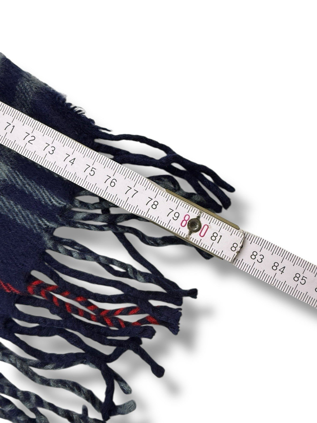 Burberry Schal – Blau – Classic Check – 100 % Lammwolle