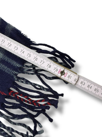 Burberry Schal – Blau – Classic Check – 100 % Lammwolle