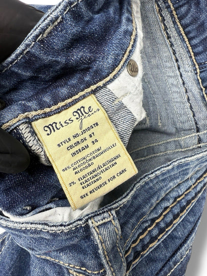 Miss Me Denim Brand Jeans – Blau – W26 / EU 36 – Flared Bootcut