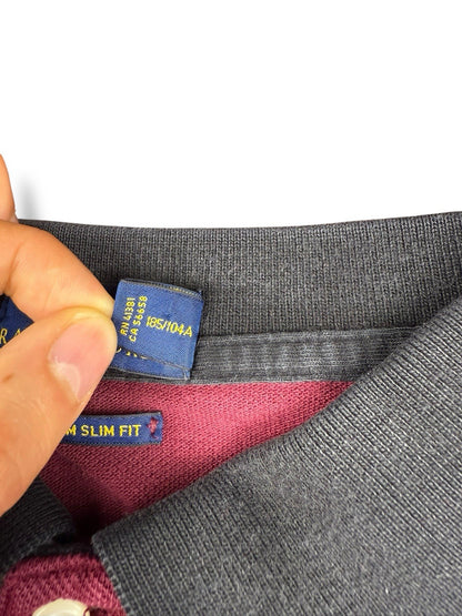 Polo Ralph Lauren – Big Pony Polo Shirt – Weinrot – Größe XL