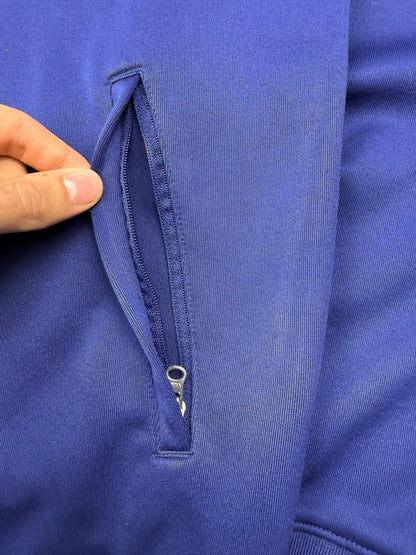 Nike FC Barcelona Track Jacket – Marineblau mit Roten Streifen – Herren L