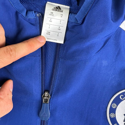 Adidas FC Chelsea Tracksuit 2013 – Blau – Größe M – Vintage – Gestickt – Kapuze