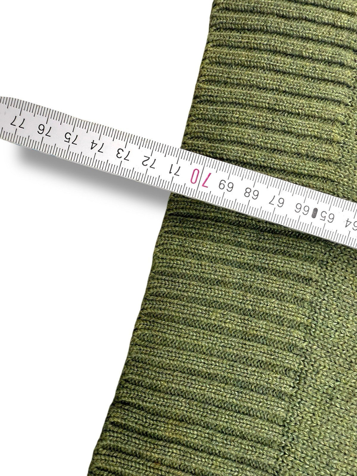 Ralph Lauren Sweater – Grün – Größe XL – Heavyweight Cotton Quarter ZIP Pullover