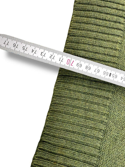 Ralph Lauren Sweater – Grün – Größe XL – Heavyweight Cotton Quarter ZIP Pullover