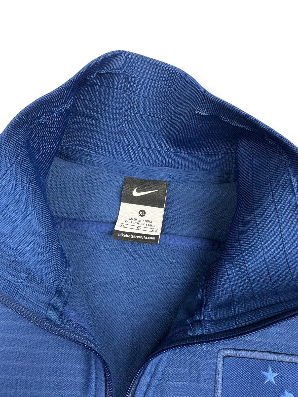 Frankreich Nike Track Jacket – Dunkelblau – Größe L (Label XL)