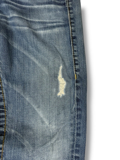 True Religion Jeans – Baggy / Flared – Blau – Größe 25