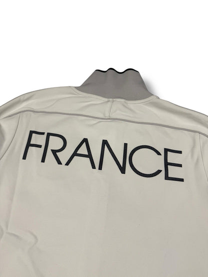 Frankreich Nike Track Jacket – Weiß – Größe S