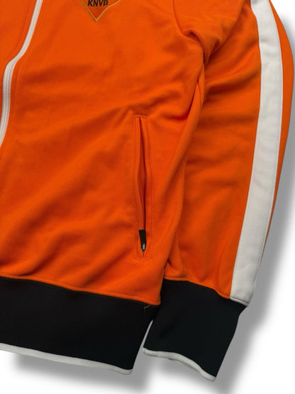 Nike Holland Track Jacket – Orange/Schwarz/Weiß – Größe M – Vintage