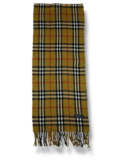 Burberry Schal – Dunkelbeige – 100 % Lammwolle